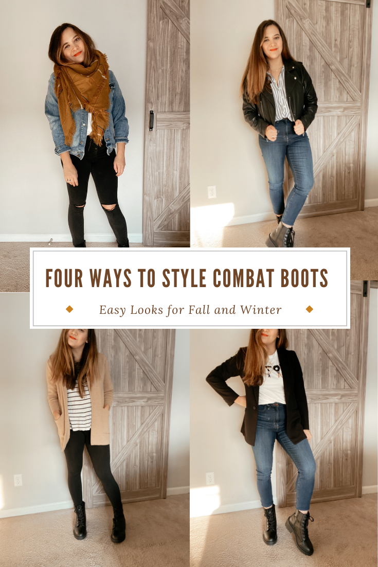 Combat Boots Outfits: 4 Ways to Style Combat Boots