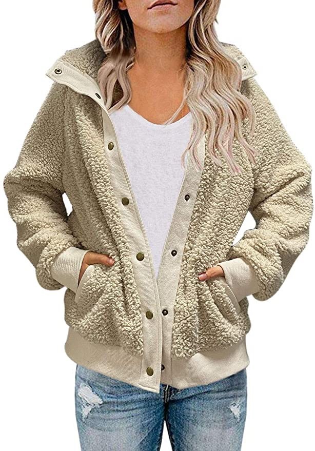 Sherpa Jacket from Amazon perfect for fall 
