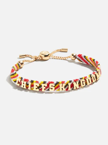 Baublebar Kansas City Chiefs Woven Friendship Bracelet