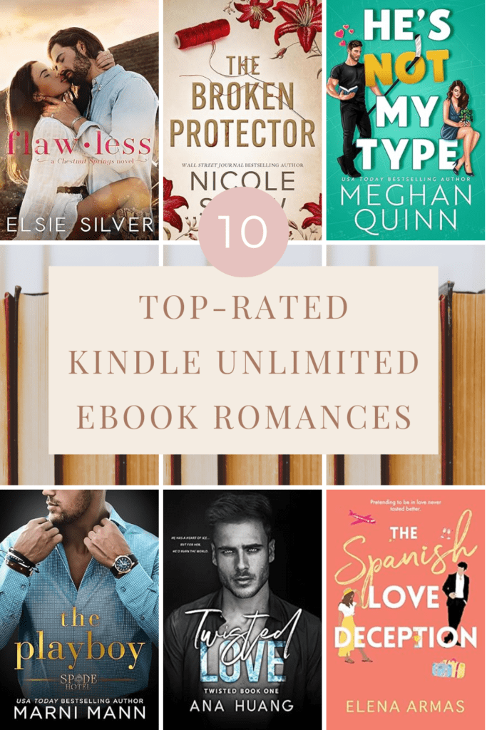 10 Top-Rated Kindle Unlimited Ebook Romances 
