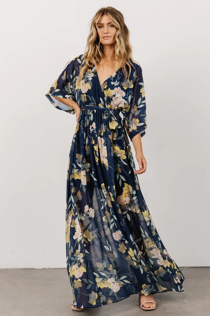 Kia Kimono Maxi Dress