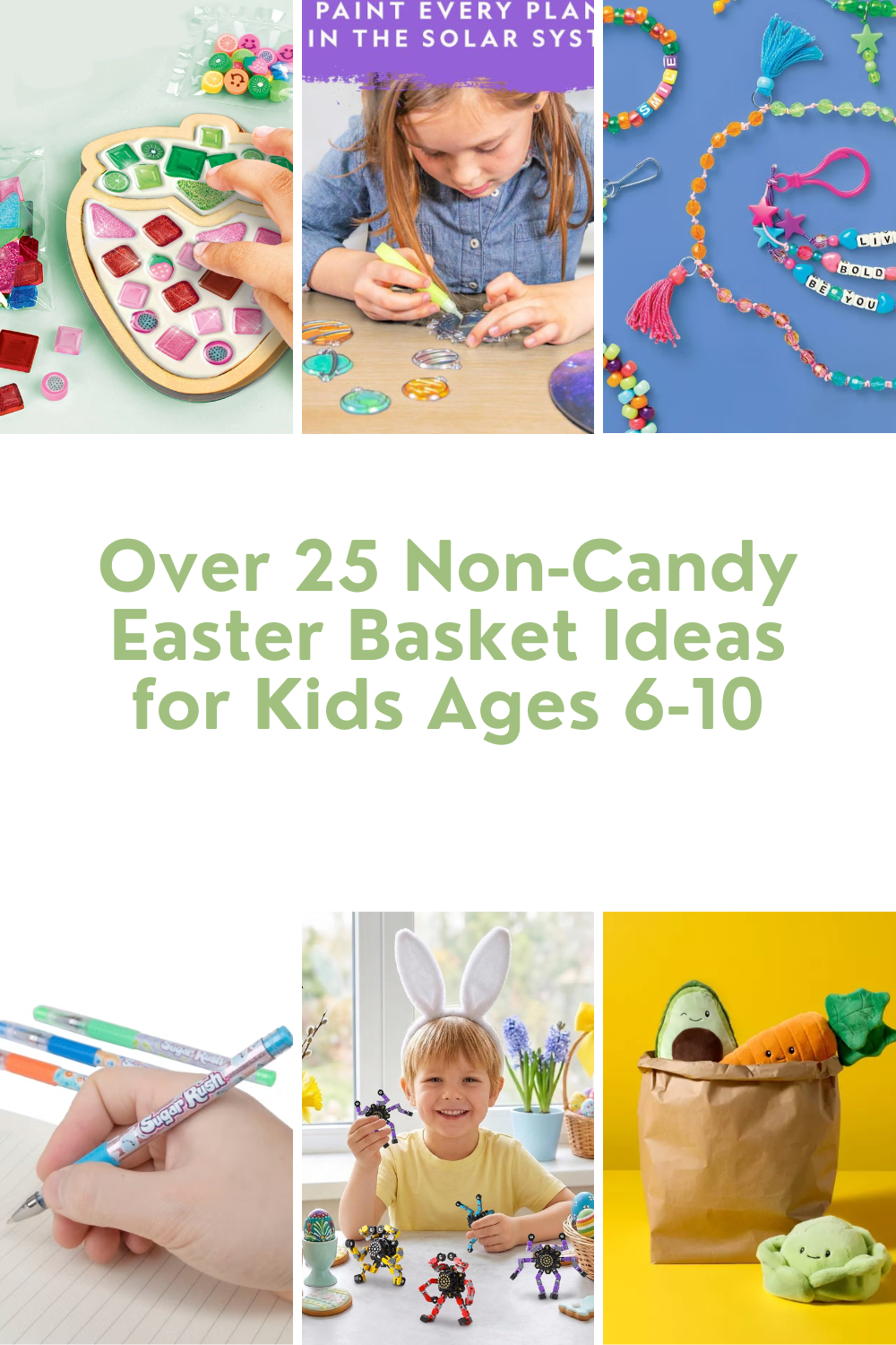 The Best Non-Candy Easter Basket Ideas for Kids Ages 6–10 - Nicole ...